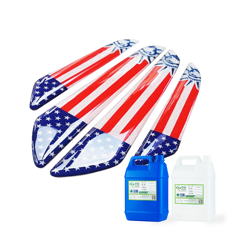 High Transparent Epoxy adhesive for Badge/Nameplate Coating