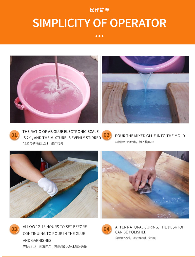 River table glue